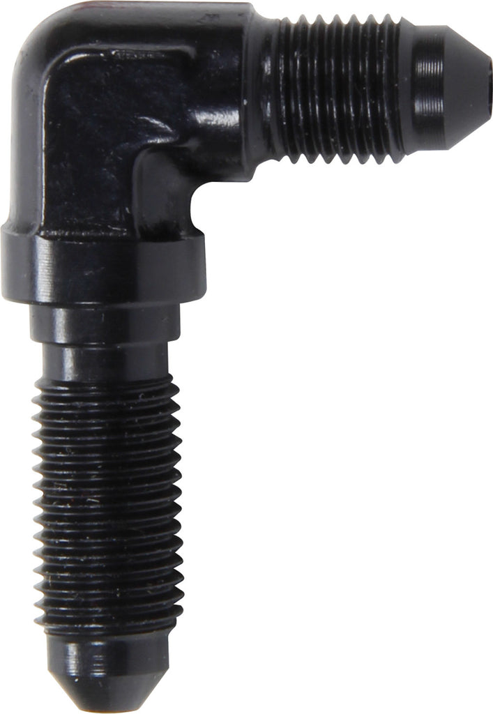 ALLSTAR PERFORMANCE 50094-10 90 Degree Bulkhead -3 Black 10pk