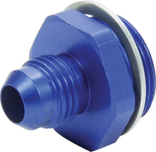 Load image into Gallery viewer, ALLSTAR PERFORMANCE 50894 Carb Fitting w/washer 7/8-20 to -6 Male Blue