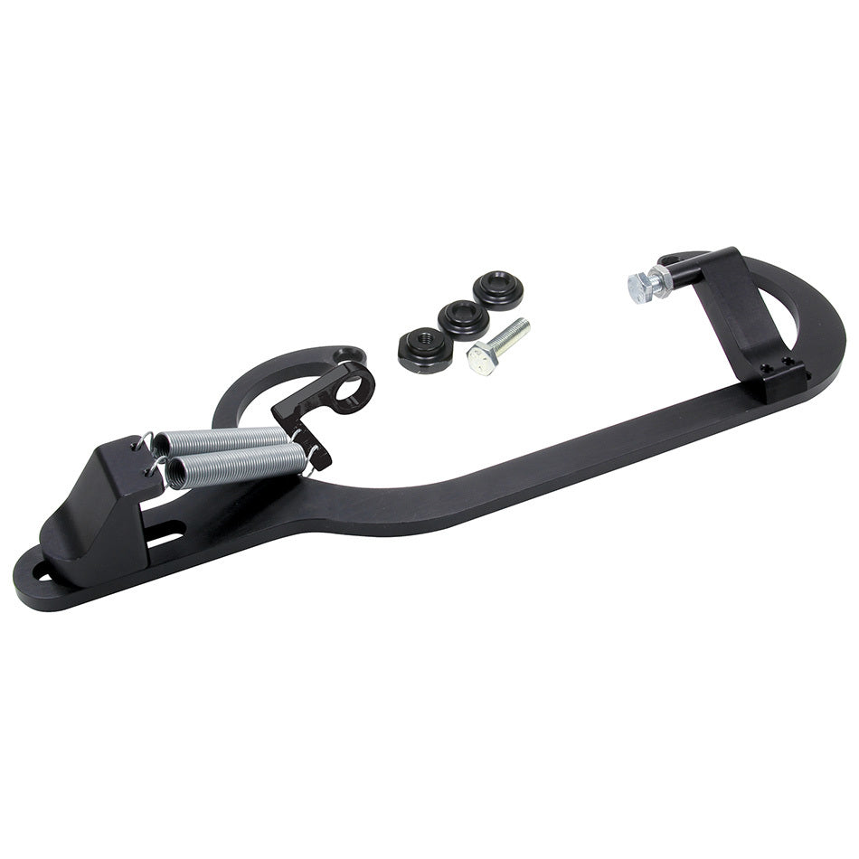 ALLSTAR PERFORMANCE 54185 Throttle Return Spring Bracket with Stop Black