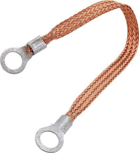 Load image into Gallery viewer, ALLSTAR PERFORMANCE 76328-24 Copper Ground Strap 24in w/ 1/4in Ring Terminals