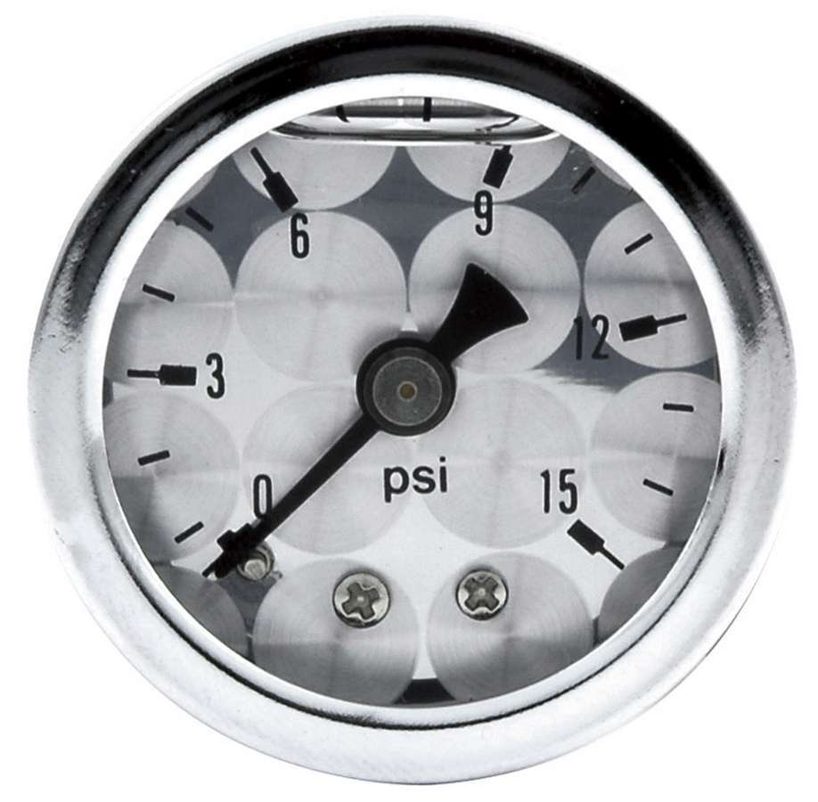 ALLSTAR PERFORMANCE 80220 1.5in Gauge 0-15 PSI Turned Face Discontinued