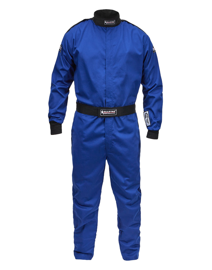 ALLSTAR PERFORMANCE 931024 Driving Suit SFI 3.2A/1 S/L Blue Large