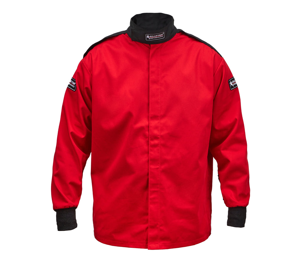ALLSTAR PERFORMANCE 931172 Driving Jacket SFI3.2A/1 S/L Red Medium