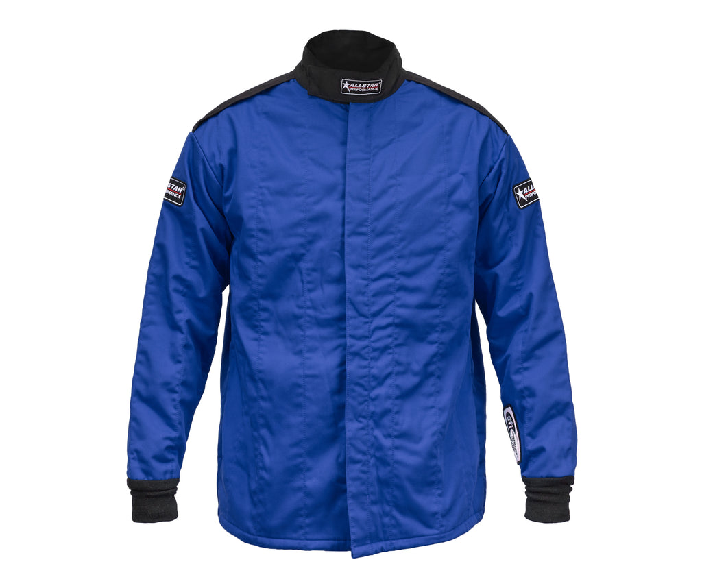 ALLSTAR PERFORMANCE 935121 Driving Jacket SFI3.2A/5 M/L Blue Small