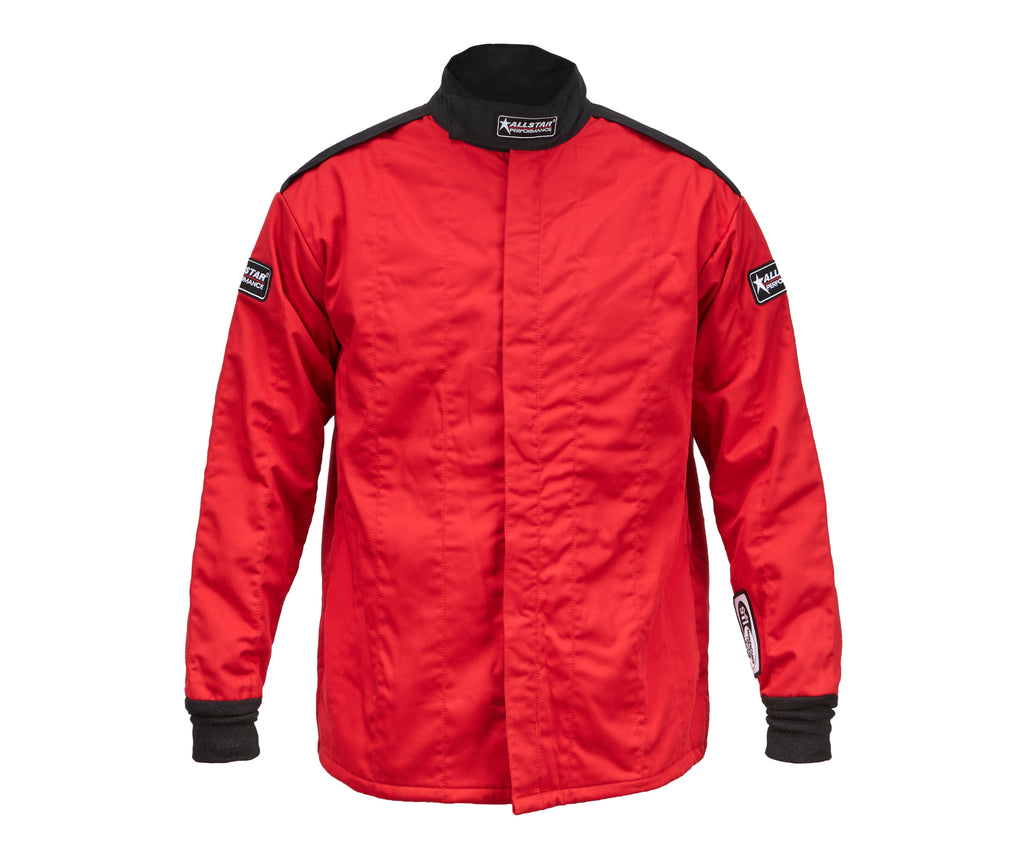 ALLSTAR PERFORMANCE 935174 Driving Jacket SFI3.2A/5 M/L Red Large