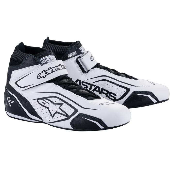 ALPINESTARS USA 2710122-21-7.5 Shoe Tech-1T V3 White / Black Size 7.5