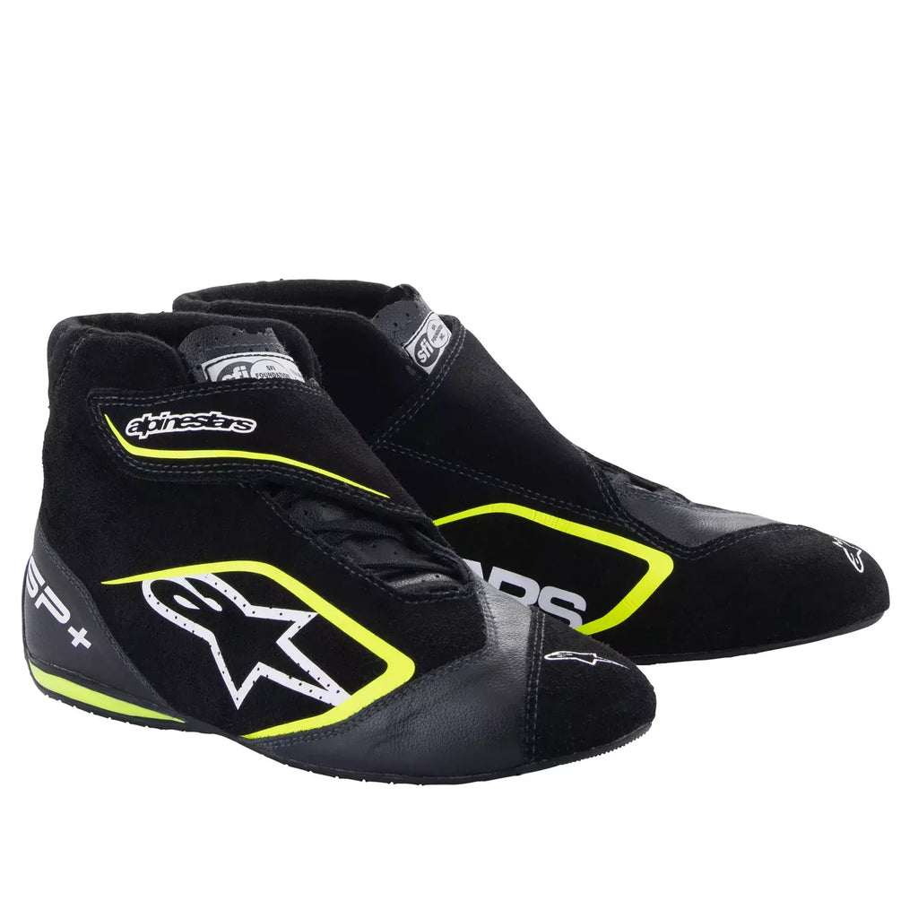 ALPINESTARS USA 2710823-155-10 Shoes SP+ Black / Yellow Flou 10