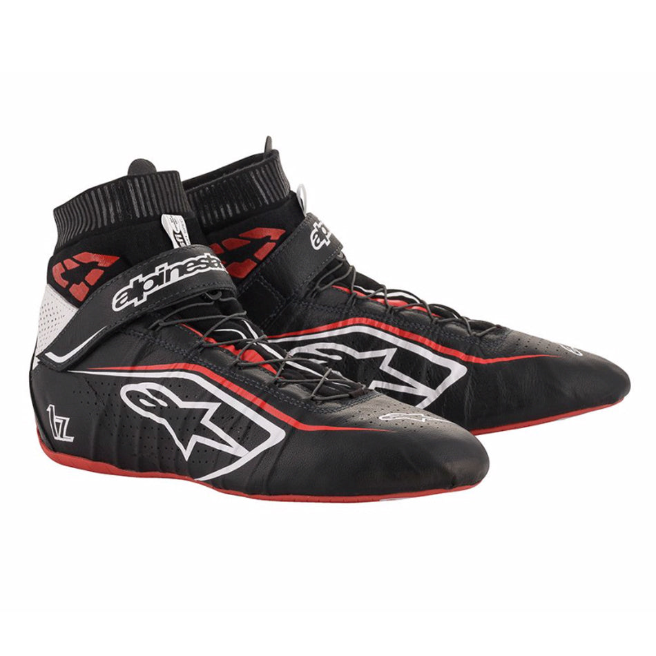 ALPINESTARS USA 2715120-123-9 Tech 1-Z Shoe Size 9 Black / Red
