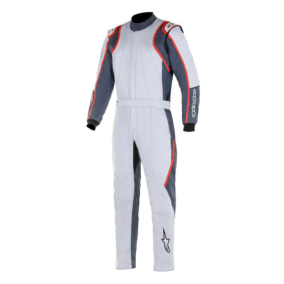 ALPINESTARS USA 3355121-1913-64 Suit GP Race V2 Silver / gray Red XX-Lrg / 3X-Lrg