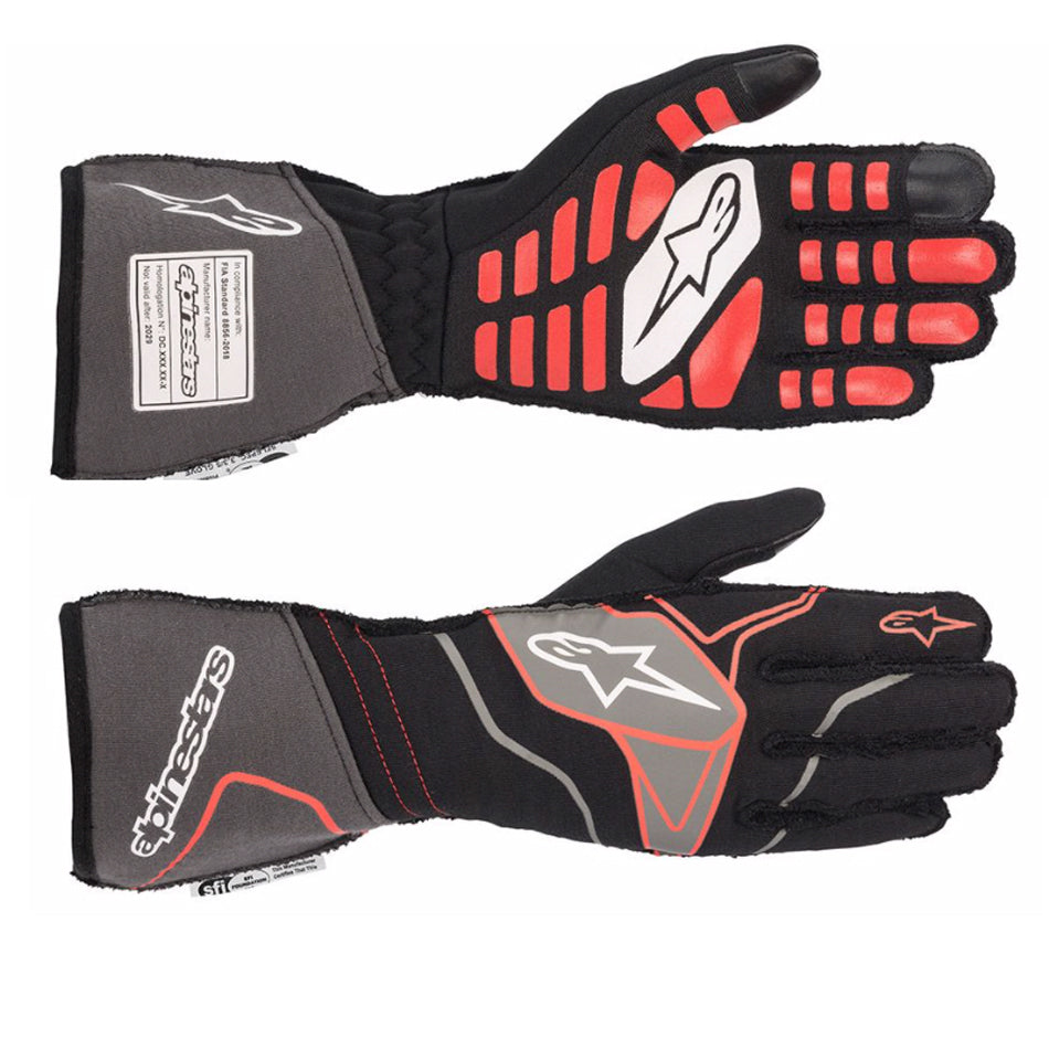 ALPINESTARS USA 3550320-1036-L Tech-1 ZX Glove Large Black / Red