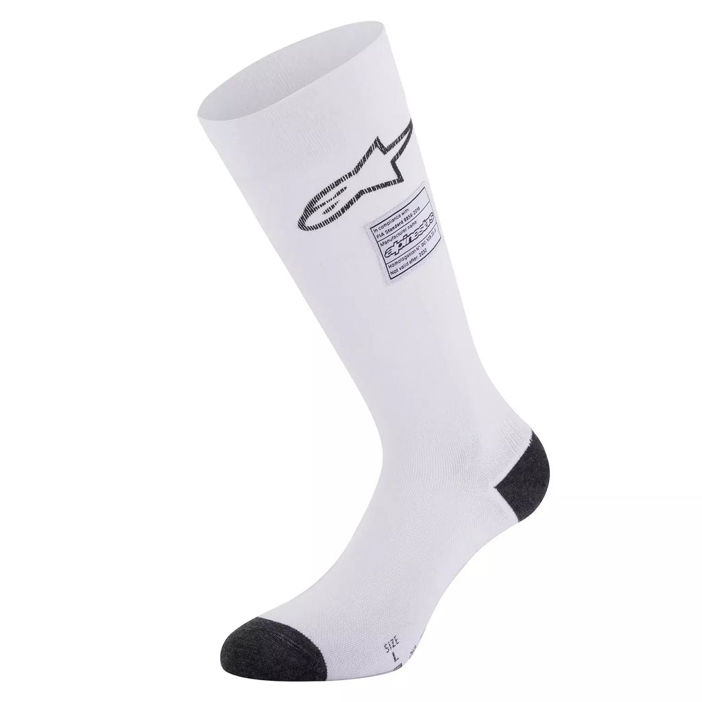 ALPINESTARS USA 4704323-20-S Socks ZX V4 White Small