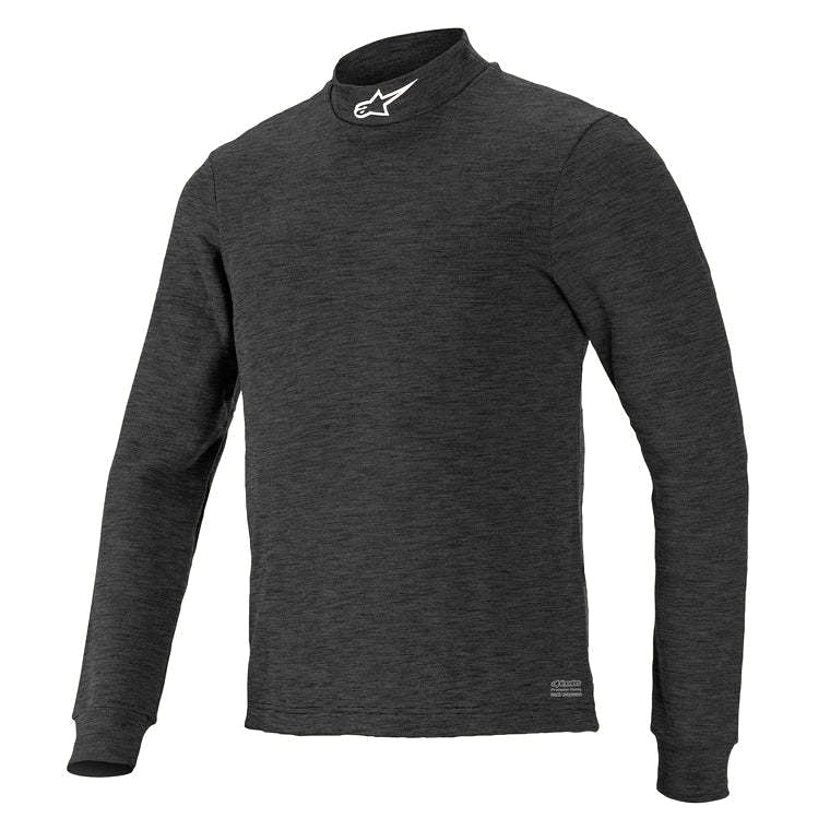 ALPINESTARS USA 4757024-10-L Race Top V3 Large Black Long Slv FIA