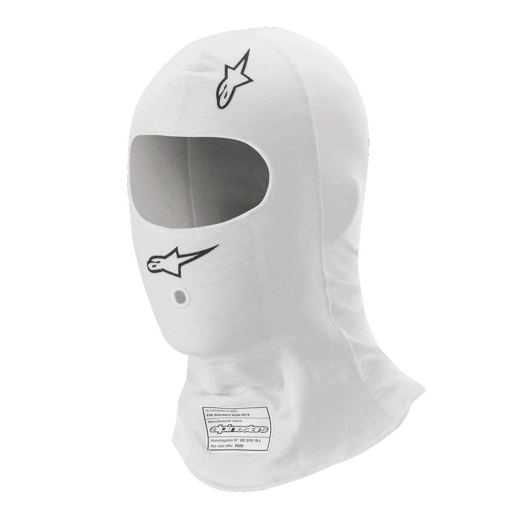 ALPINESTARS USA 4757224-20-LXL Balaclava Race V3 White Large /X-Large