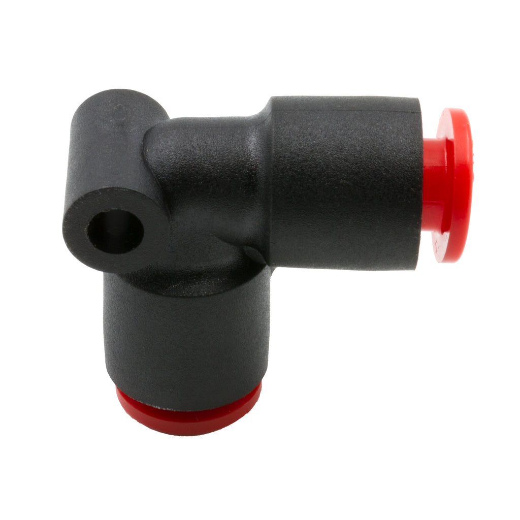 Dedenbear ALRA RIGHT ANGLE, 1/4" OD QUICK DISCONNECT TO 1/4" OD QUICK DISCONNECT