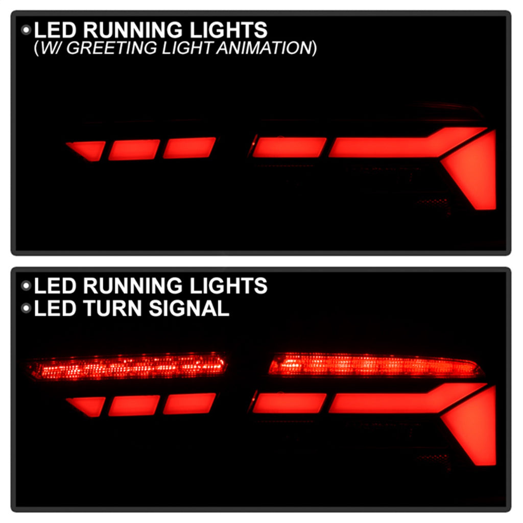 Spyder Auto 5089045 LED Tail Lights for Select Audi A5, Audi RS5, Audi S5