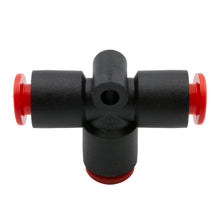 Load image into Gallery viewer, Dedenbear ALT AIR LINE TEE, 3-WAY 1/4" OD QUICK DISCONNECT