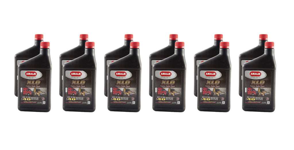 AMALIE 160-61746-56 XLO Heavy Duty Fleet 40w Oil Case 12 x 1 Quart