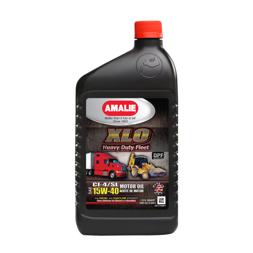 AMALIE 160-71706-56 XLO Heavy Duty Fleet Eng ine Oil 15w40 Case 12x1Q