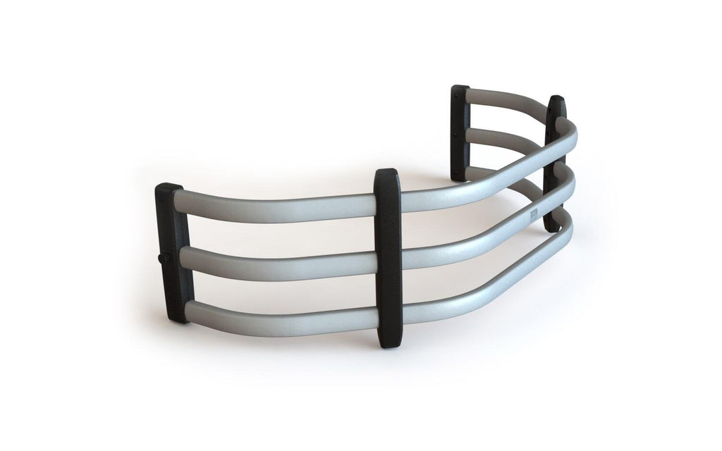 AMP Research 74801-00A BedXtender HD Sport - Silver for Select Chevrolet S10, GMC Sonoma, Isuzu Hombre, Mazda B2300, Mazda B2500, Mazda B3000, Mazda B4000, Mitsubishi Raider, Nissan Frontier, Toyota Tacoma