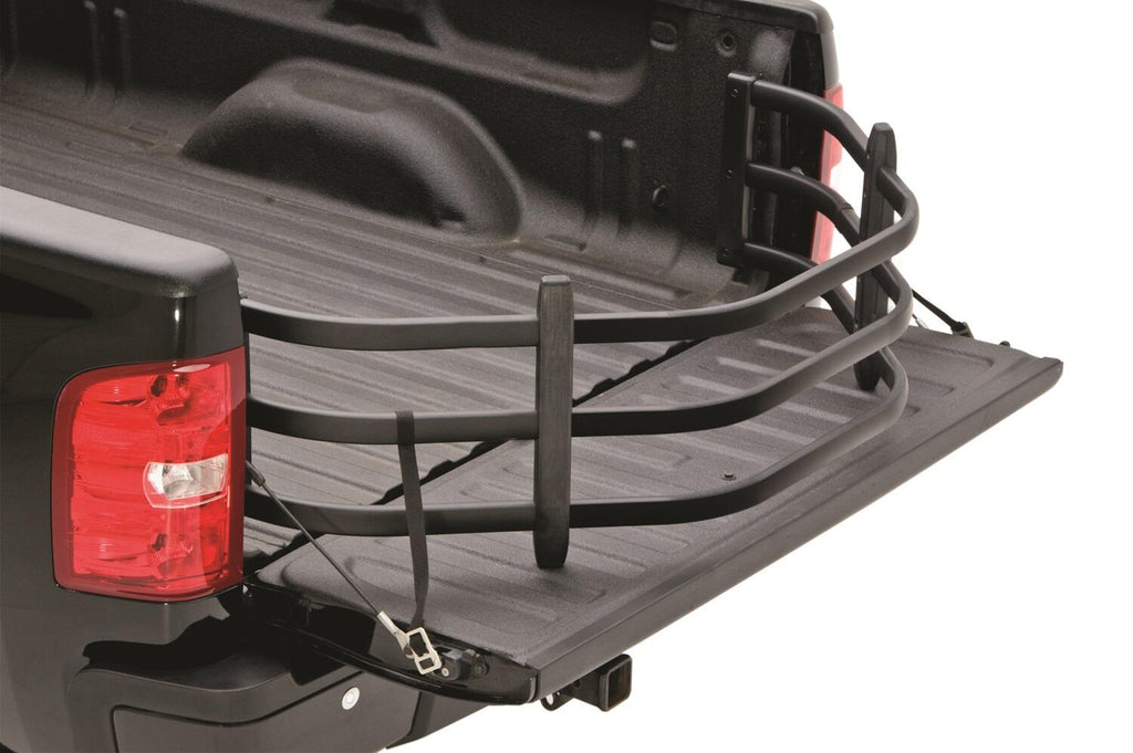 AMP Research 74805-01A BedXtender HD Sport - Black for Select Chevrolet Silverado 1500, Chevrolet Silverado LD, Chevrolet Silverado HD, Chevrolet Silverado HD, GMC Sierra 1500, GMC Sierra Limited, GMC Sierra HD, GMC Sierra HD