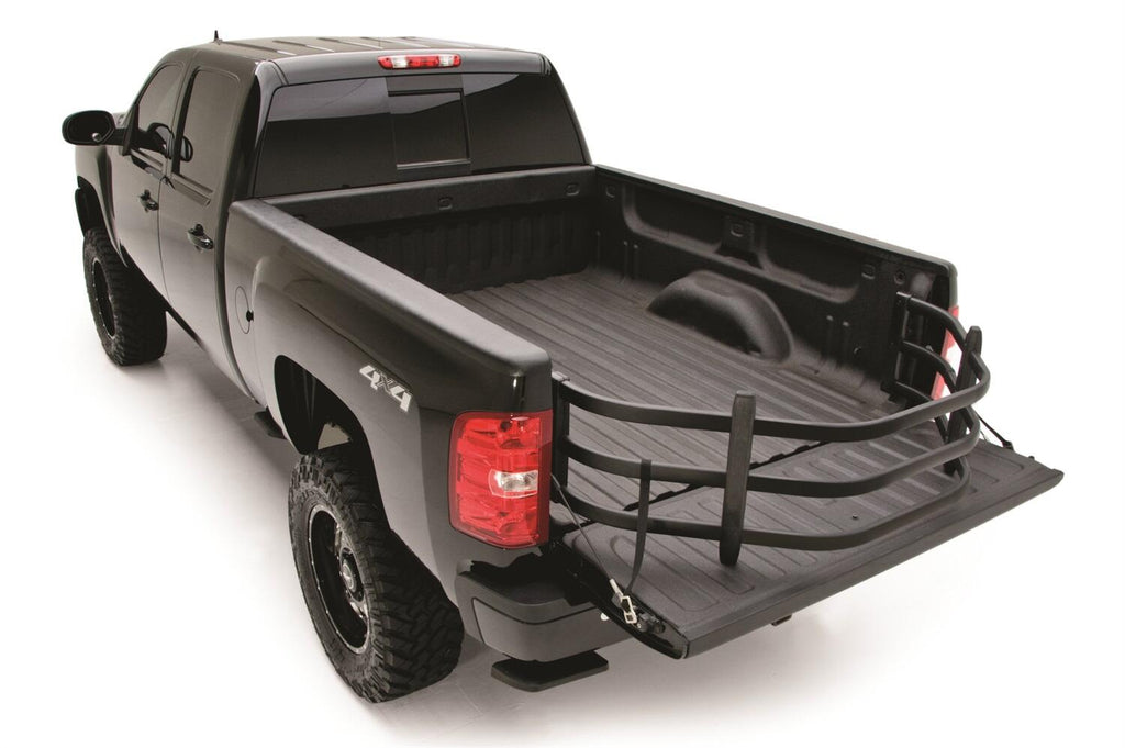 AMP Research 74805-01A BedXtender HD Sport - Black for Select Chevrolet Silverado 1500, Chevrolet Silverado LD, Chevrolet Silverado HD, Chevrolet Silverado HD, GMC Sierra 1500, GMC Sierra Limited, GMC Sierra HD, GMC Sierra HD