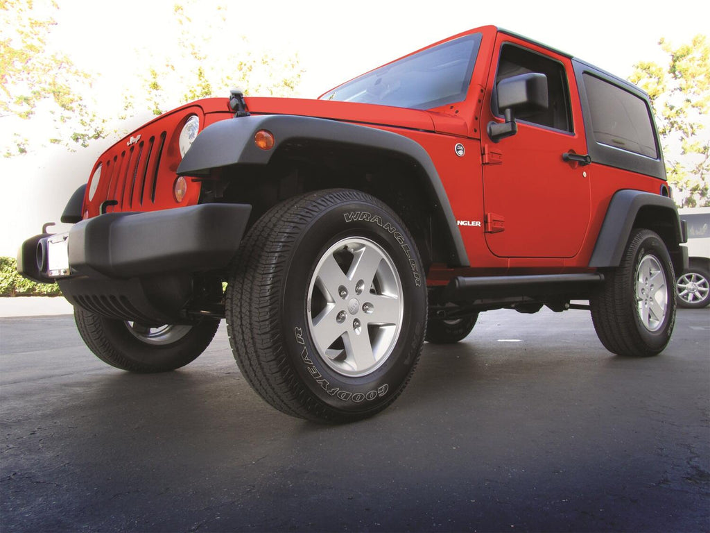 AMP Research 75121-01A PowerStep Electric Running Board - 07-18 Jeep Wrangler JK, 2-Door for Select Jeep Wrangler, Jeep Wrangler JK