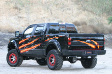 Load image into Gallery viewer, AMP Research 75302-01A Bedstep Flp Dwn Bmpr Stp 06-14 Ford F-150, Incl. Raptor (Excl Flareside) for Select Ford F-150, Ford Lobo