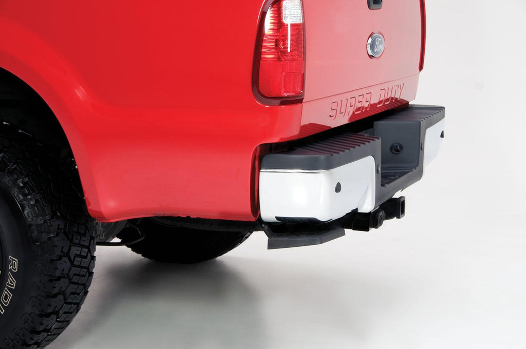 AMP Research 75303-01A Bedstep Flp Dwn Bmpr Stp 99-16 Ford F-250/F-350/F-450 for Select Ford F-250 Super Duty, Ford F-350 Super Duty, Ford F-450 Super Duty