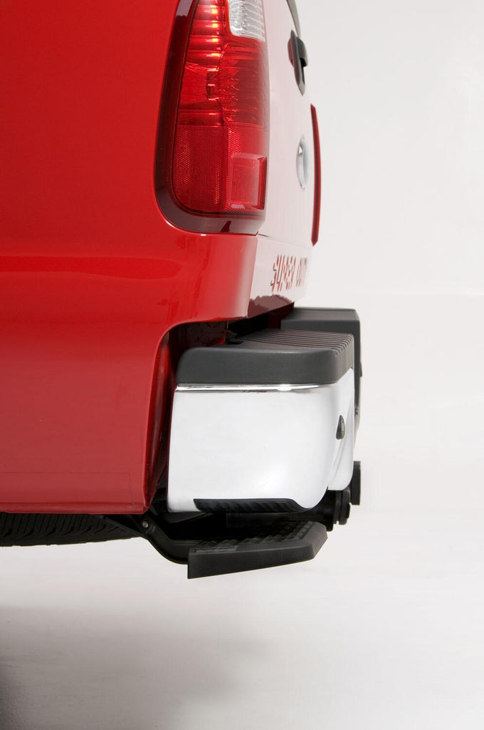 AMP Research 75303-01A Bedstep Flp Dwn Bmpr Stp 99-16 Ford F-250/F-350/F-450 for Select Ford F-250 Super Duty, Ford F-350 Super Duty, Ford F-450 Super Duty