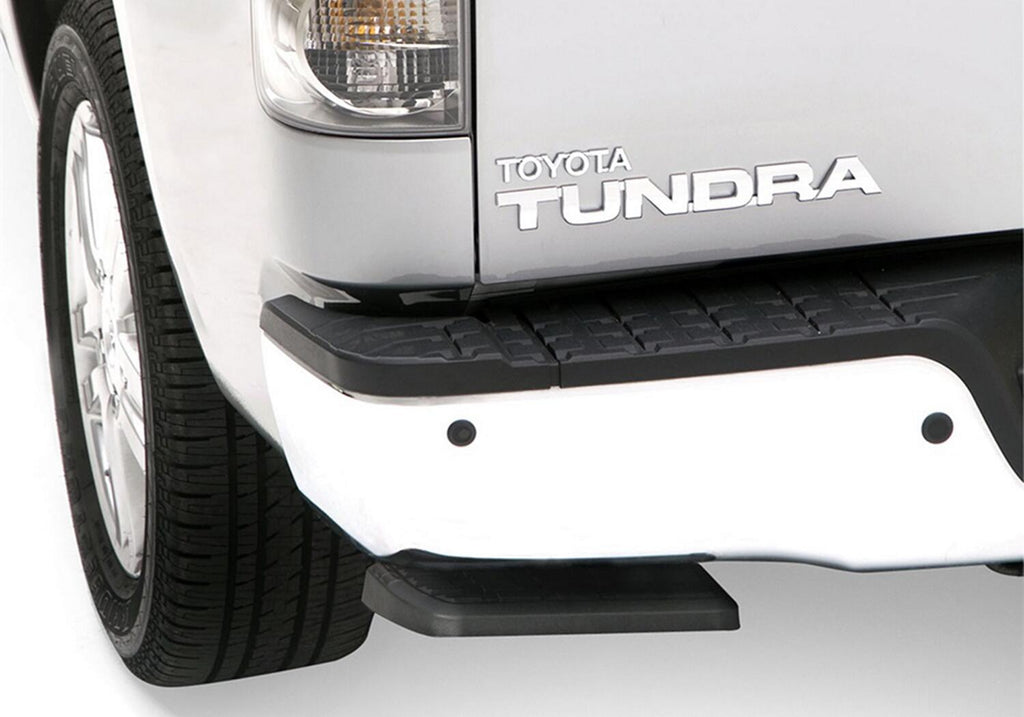 AMP Research 75309-01A Bedstep Flp Dwn Bmpr Stp 14-21 Tundra, Non-resin inner structure bumpers only for Select Toyota Tundra
