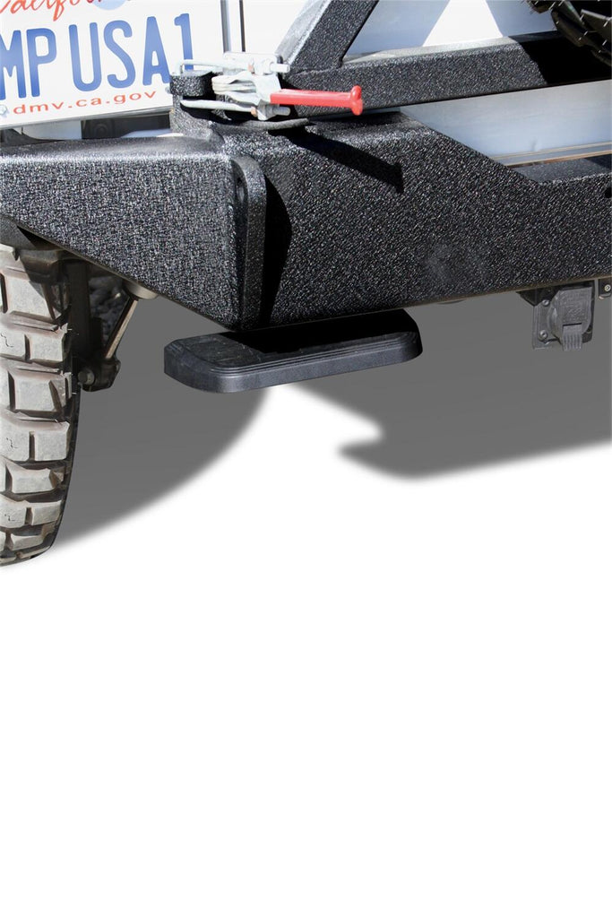 AMP Research 75311-01A Bedstep Flp Dwn Bmpr Stp 07-18 Jeep Wrangler JK for Select Jeep Wrangler, Jeep Wrangler JK
