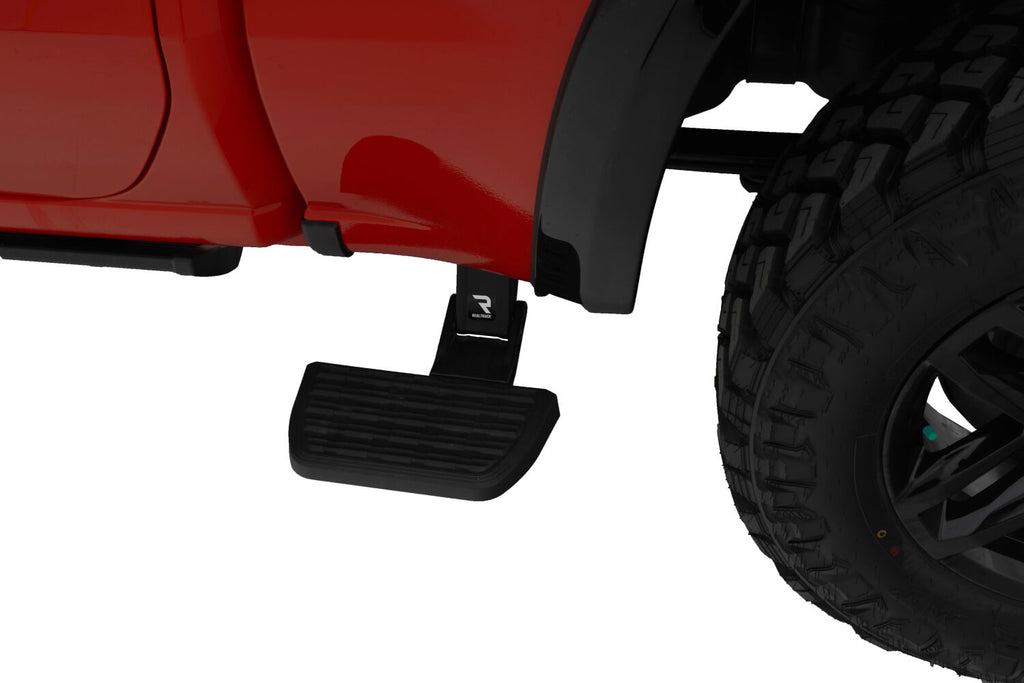 AMP Research 75418-01A Bedstep®2 Flp Dwn Side Bmpr Stp 20-26 Chev Silverado/GMC Sierra 2500/3500 for Select Chevrolet Silverado HD, Chevrolet Silverado HD, GMC Sierra HD, GMC Sierra HD