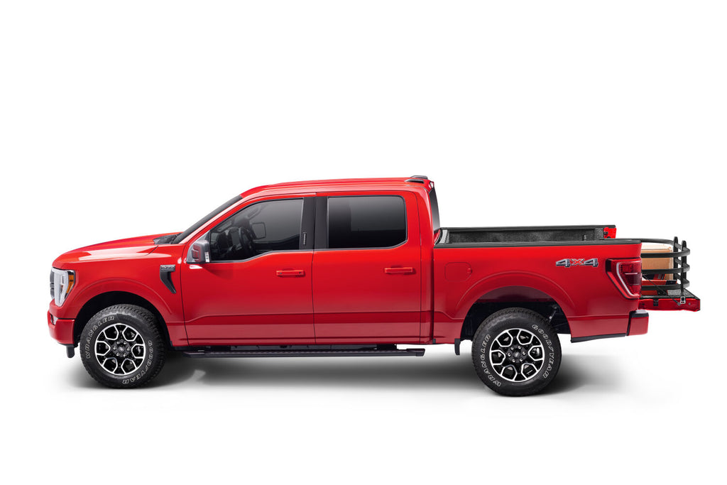 AMP Research 74813-01A BedXtender HD Max U-Shape Design - Black for Select Ford F-150, Ford F-150 Lightning, Lincoln Mark LT, Toyota Tundra