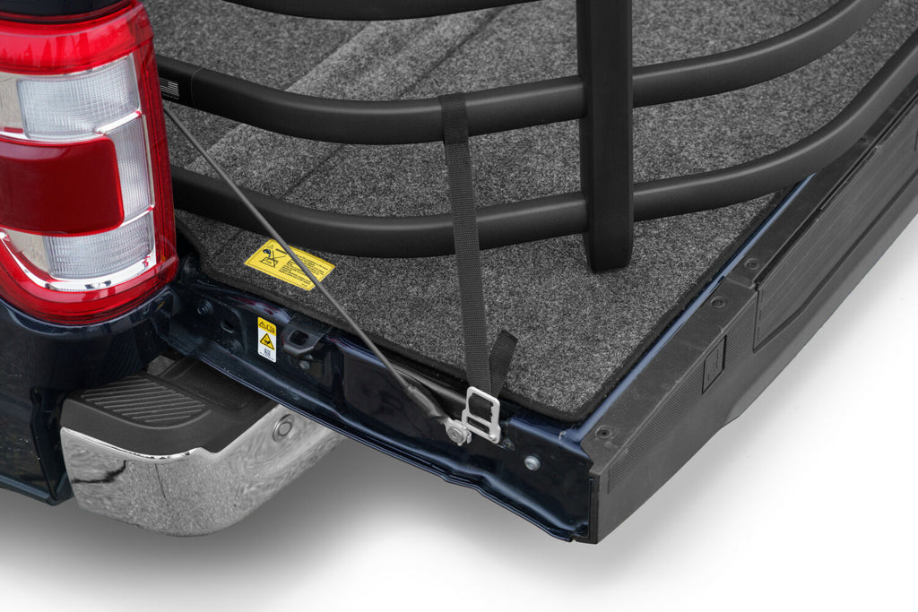 AMP Research 74803-01A BedXtender HD Sport - Black for Select Ford F-150, Ford F-150 Lightning, Lincoln Mark LT, Toyota Tundra