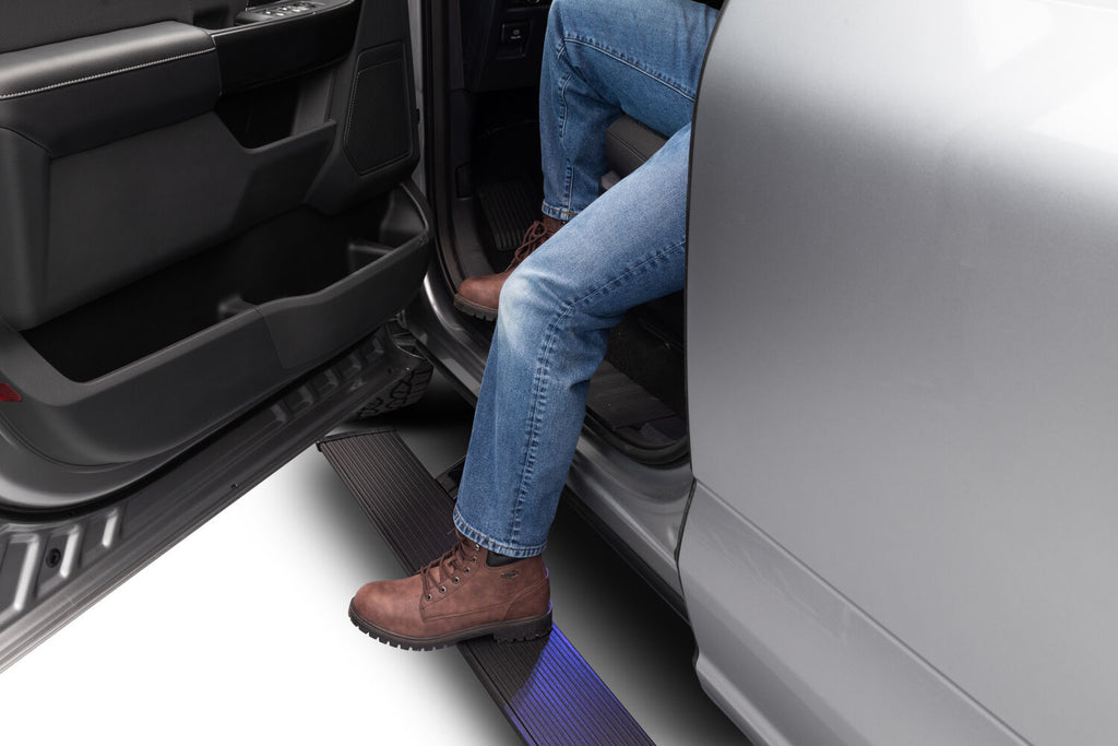 AMP Research 75107-01A PowerStep Electric Running Board - 03-09 Hummer H2 for Select Hummer H2
