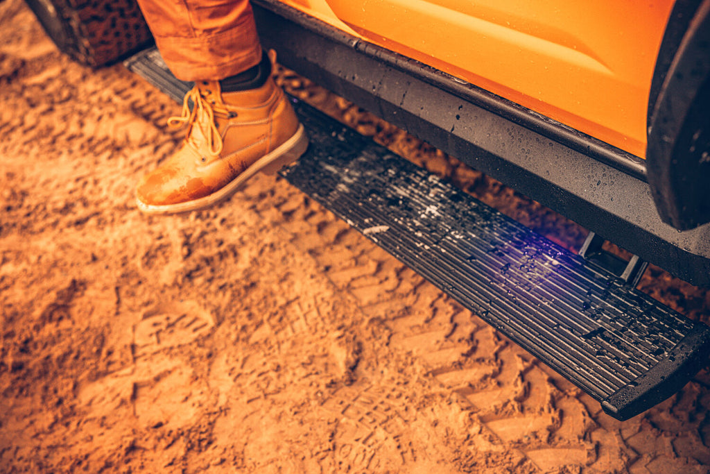 AMP Research 77140-01A PowerStep XL 3" Additional Drop - 21-24 Ford Bronco 4-Dr for Select Ford Bronco
