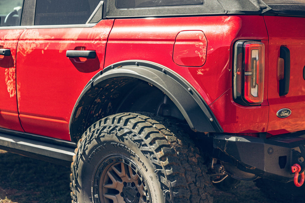 AMP Research 77140-01A PowerStep XL 3" Additional Drop - 21-24 Ford Bronco 4-Dr for Select Ford Bronco