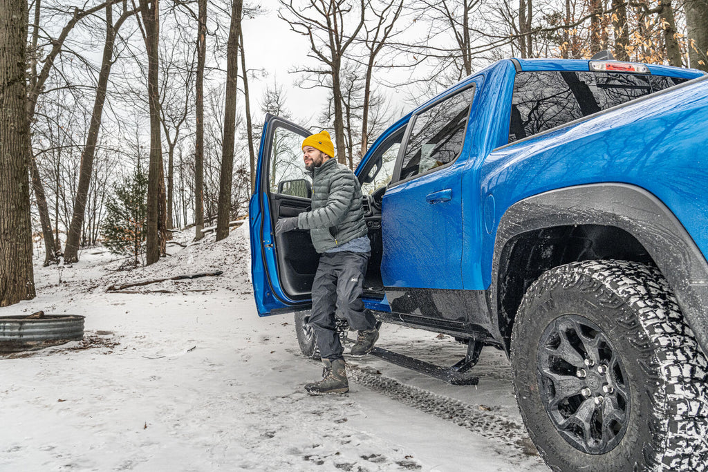 AMP Research 78240-01A PowerStep Xtreme Running Board - 19-24 Ram 1500, All Cabs for Select Ram