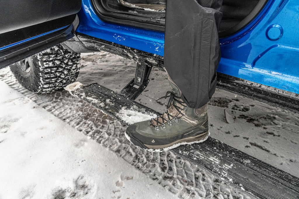 AMP Research 78240-01A PowerStep Xtreme Running Board - 19-24 Ram 1500, All Cabs for Select Ram