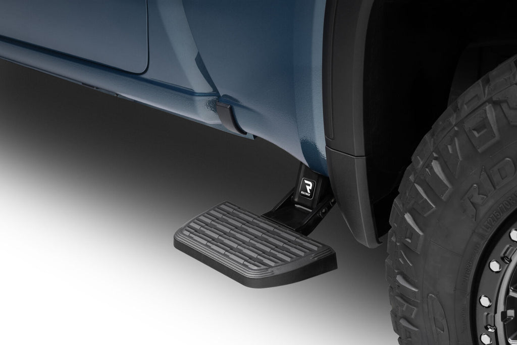 AMP Research 75415-01A Bedstep®2 Flip Down Side Bumper Step 19-26 Silv/Sra 1500, 22 LTD/Lmtd, Short Bed for Select Chevrolet Silverado 1500, Chevrolet Silverado LTD, GMC Sierra 1500, GMC Sierra Limited