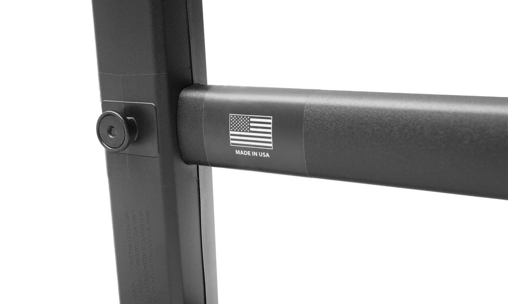 AMP Research 74841-01A BedXtender HD Max U-Shape Design - Black for Select Chevrolet Silverado 1500, Chevrolet Silverado LTD, Chevrolet Silverado HD, Chevrolet Silverado HD, GMC Sierra 1500, GMC Sierra Limited, GMC Sierra HD, GMC Sierra HD