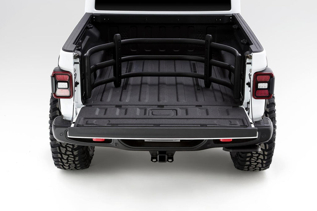 AMP Research 74833-01A BedXtender HD Sport - Black for Select Jeep Gladiator
