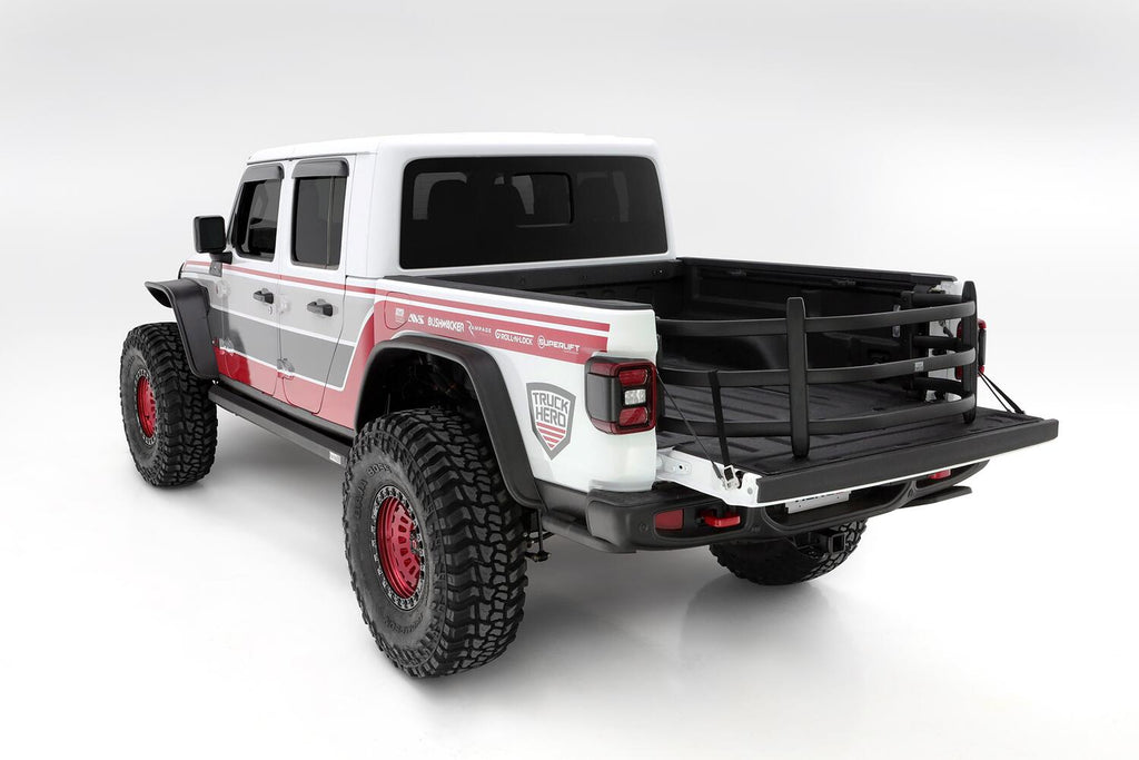 AMP Research 74833-01A BedXtender HD Sport - Black for Select Jeep Gladiator