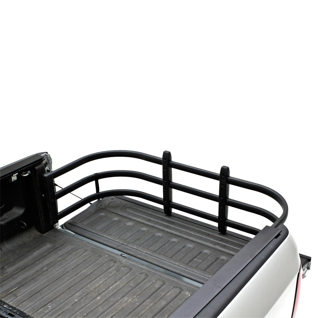 AMP Research 74841-01A BedXtender HD Max U-Shape Design - Black for Select Chevrolet Silverado 1500, Chevrolet Silverado LTD, Chevrolet Silverado HD, Chevrolet Silverado HD, GMC Sierra 1500, GMC Sierra Limited, GMC Sierra HD, GMC Sierra HD