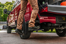 Load image into Gallery viewer, AMP Research 75330-01A AMP Research Bedstep Flip Down Bumper Step 23-25 Ford F-250/350 for Select Ford F-250 Super Duty, Ford F-350 Super Duty