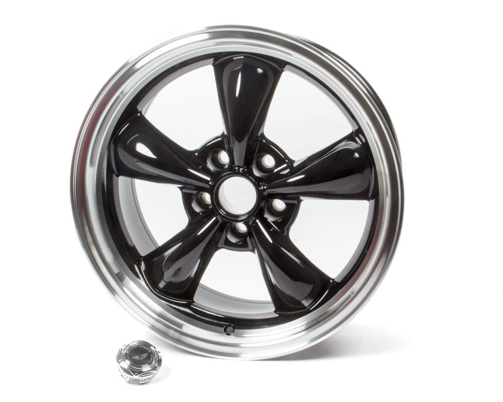 AMERICAN RACING WHEELS AR105M8861B 18x8 Torq Thrust M Wheel Gloss Black Machined Lip