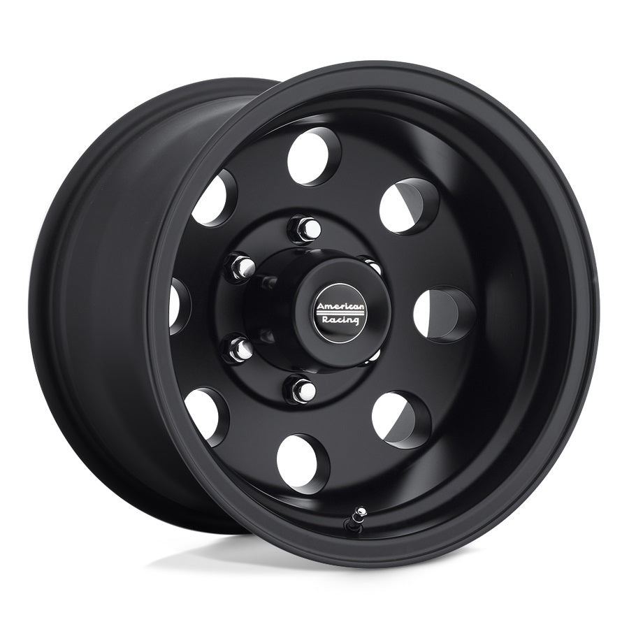 AMERICAN RACING WHEELS AR1725765B BAJA 15x7 5x114.30 Satin Black WHeel