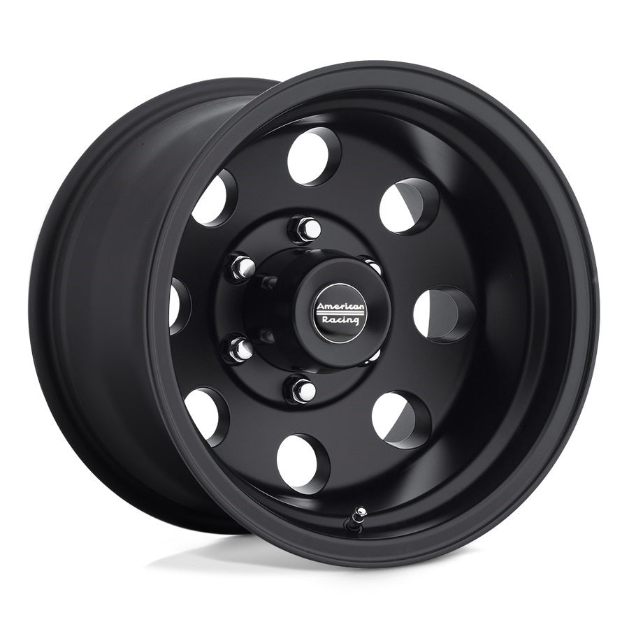 AMERICAN RACING WHEELS AR1725866B BAJA 15x8 5x114.30 Satin Black Wheel