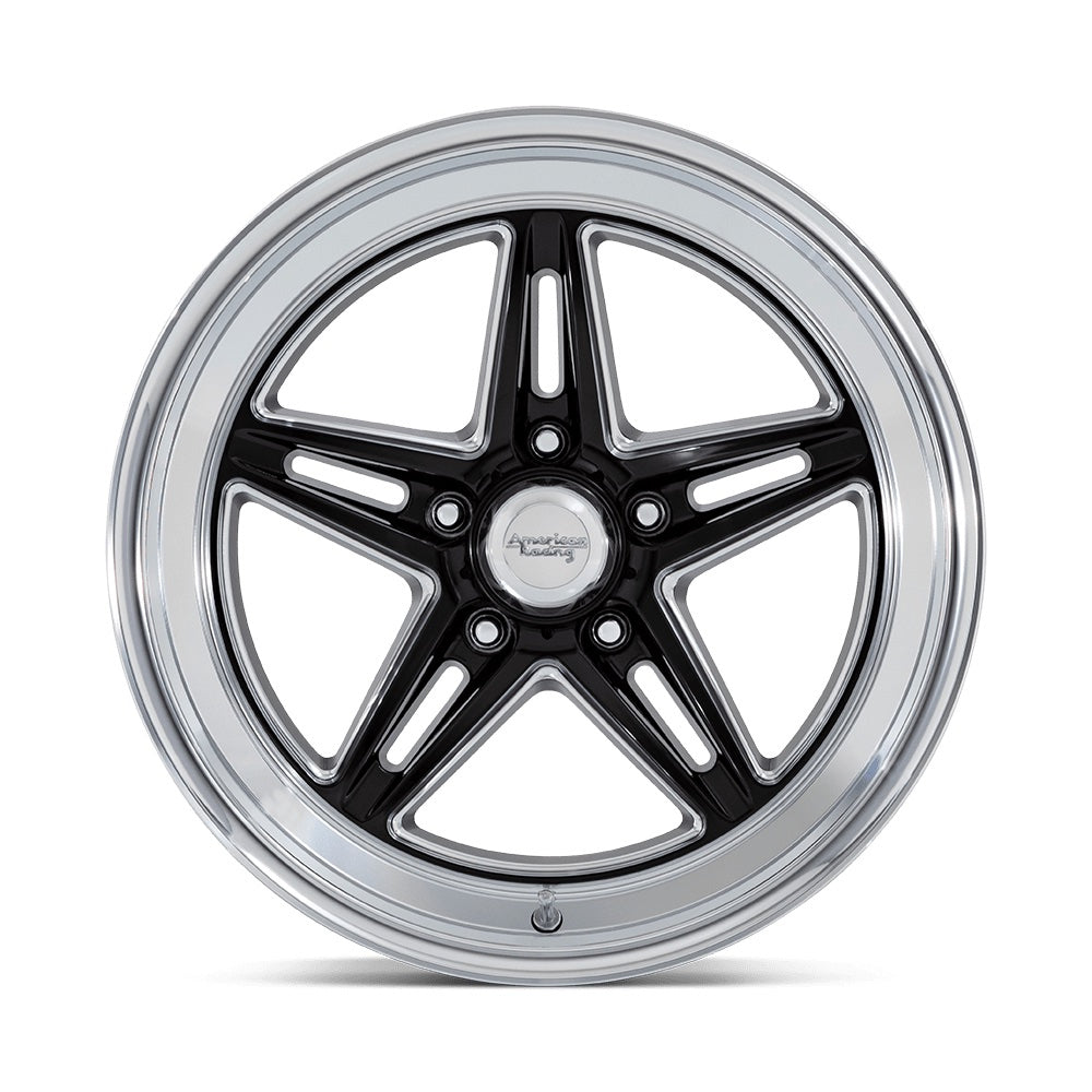 AMERICAN RACING WHEELS VN514BE18801200 Groove Wheel 18x8 5x4.5 BS Gloss Black