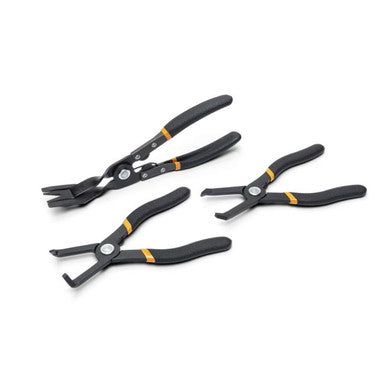 Gearwrench 41850 3 Piece Body Clip Plier Set